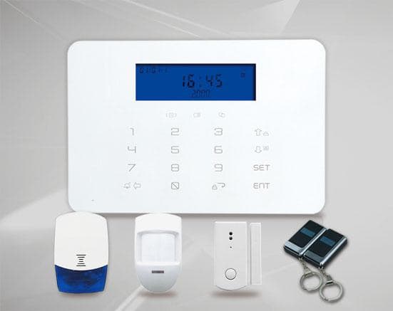 LCD Character Screen wireless alarm system